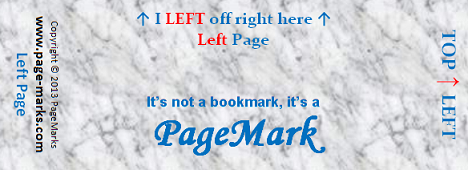 PageMarks will remember where you were even if you don't